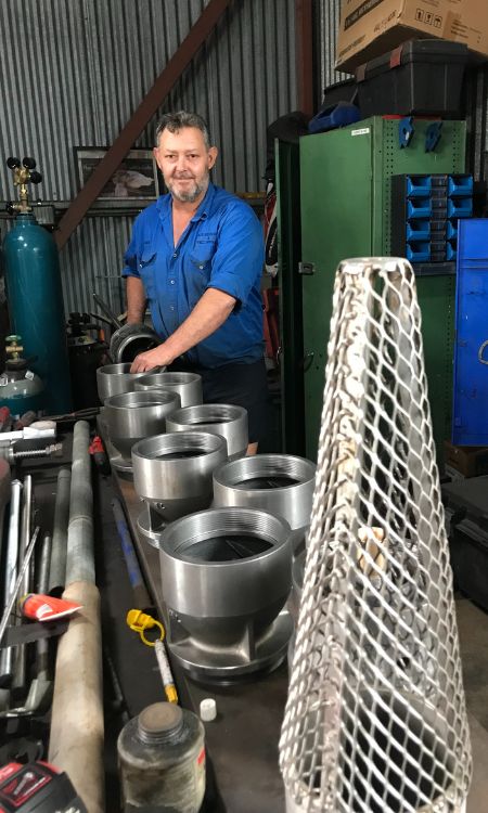 Machining by Nick at NJ's Industrial & Field Repairs