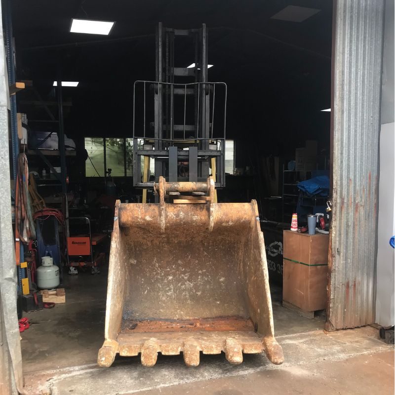 2 Tonne Forklift on site at NJ's Industrial